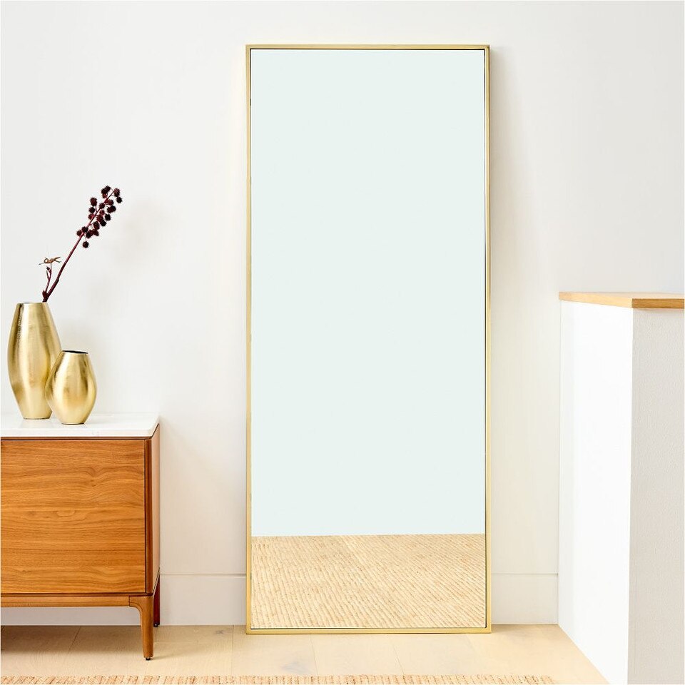 Metal Frame 183 cm Floor Mirror West Elm UK